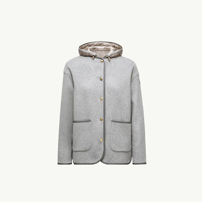 moncler reposse three-in-one hooded wool cashmere jacket